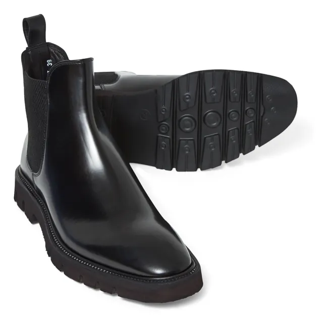New Phantom Grooved Sole Boots | Black