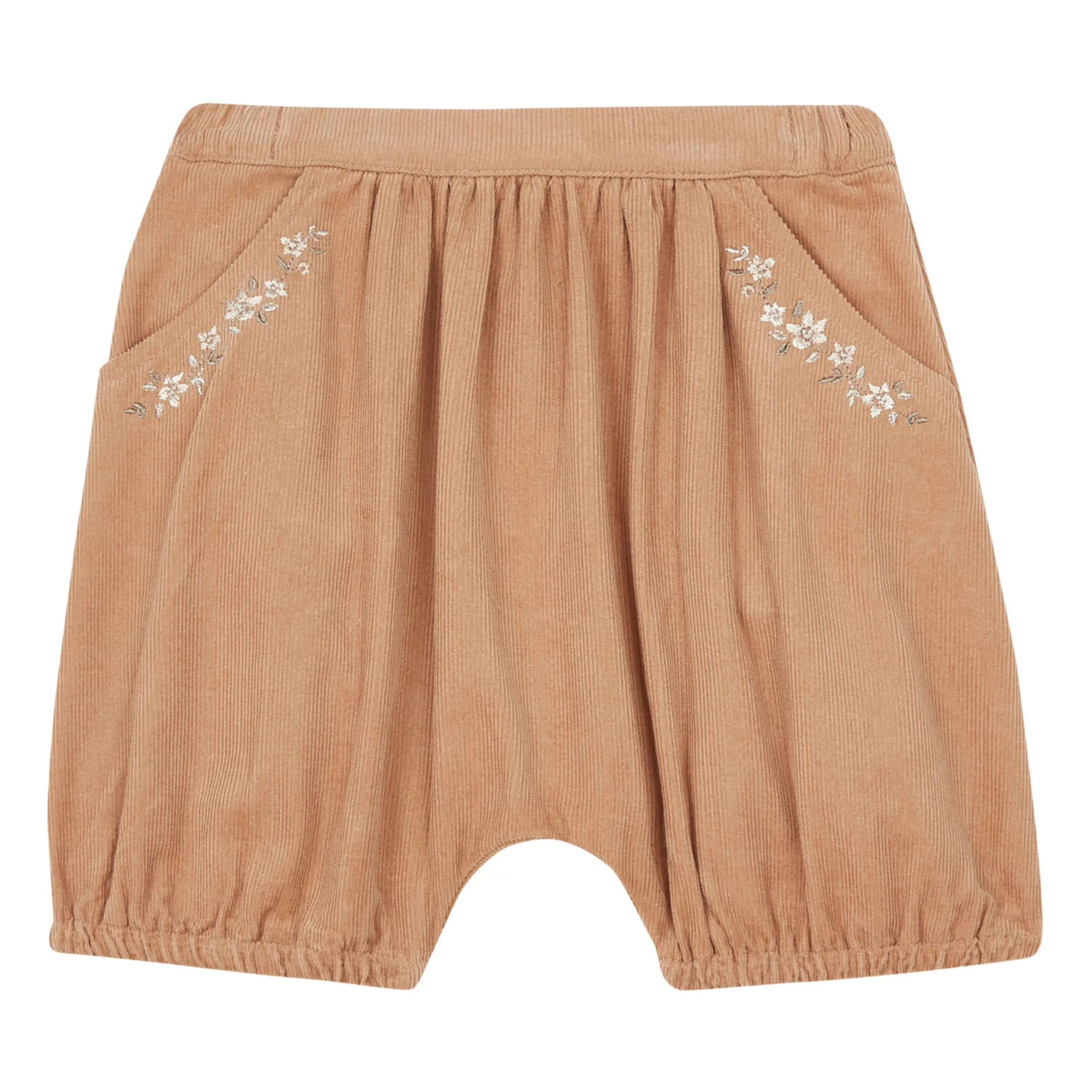 Bonton Pale Pink Douchka Corduroy Harem Pants