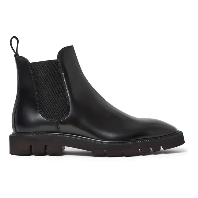 New Phantom Grooved Sole Boots | Black