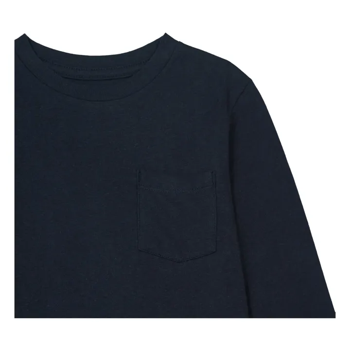 T-Shirt Cyriel Bio-Baumwolle | Navy- Produktbild Nr. 1