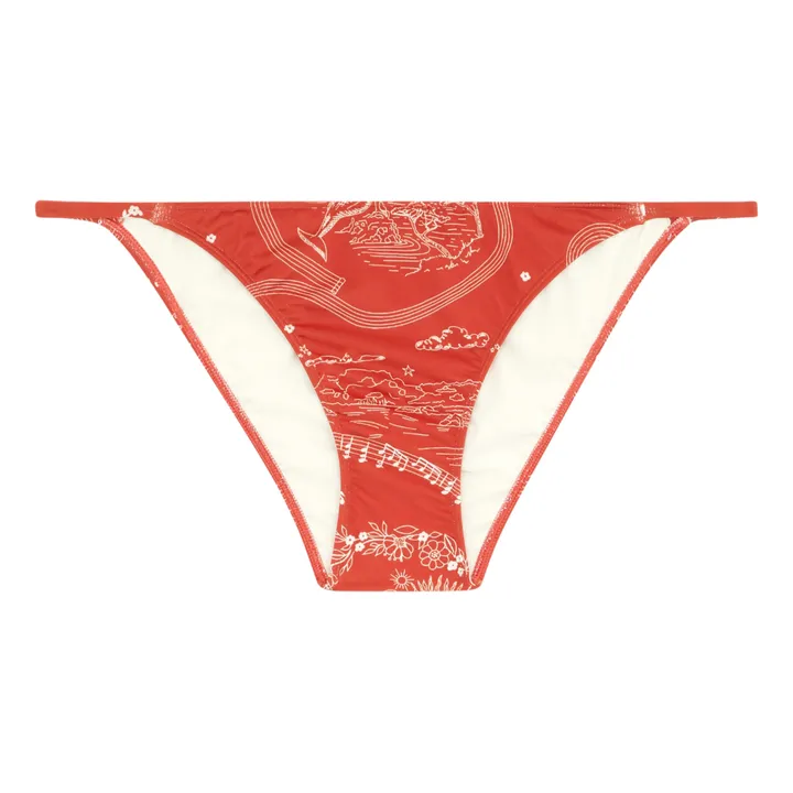 Lucio Five Bikini Bottoms | Orange- Product image n°0