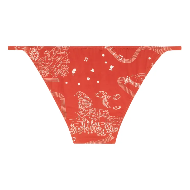 Lucio Five Bikini Bottoms | Orange- Product image n°3