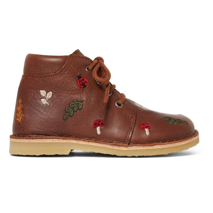 Woodland Lace-Up Boots - Uniqua Capsule Collection | Brown- Product image n°0
