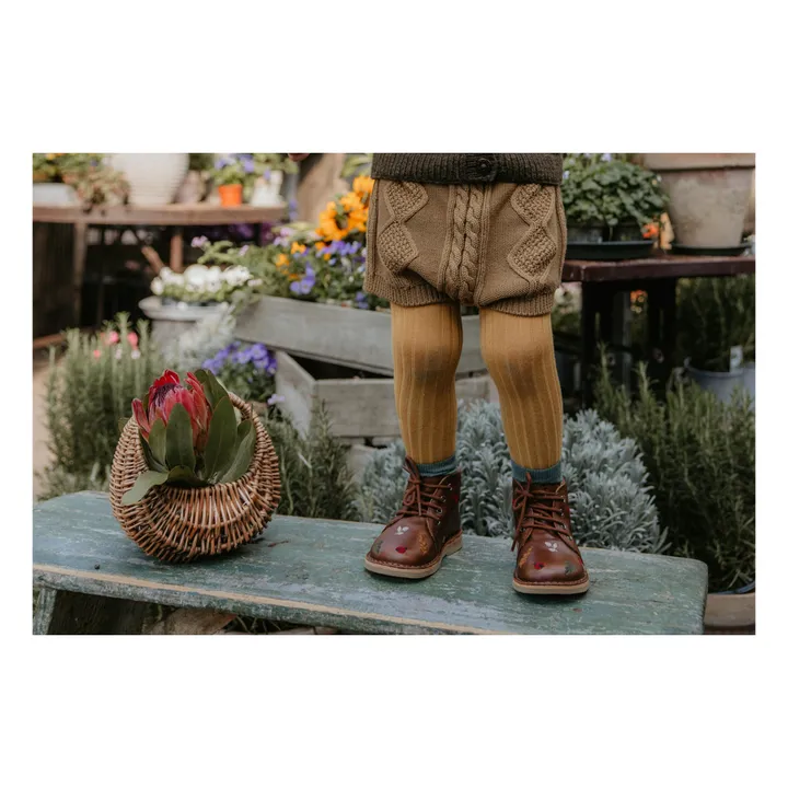 Woodland Lace-Up Boots - Uniqua Capsule Collection | Brown- Product image n°2