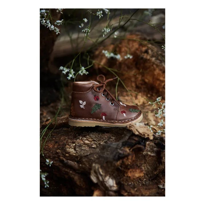 Woodland Lace-Up Boots - Uniqua Capsule Collection | Brown- Product image n°7