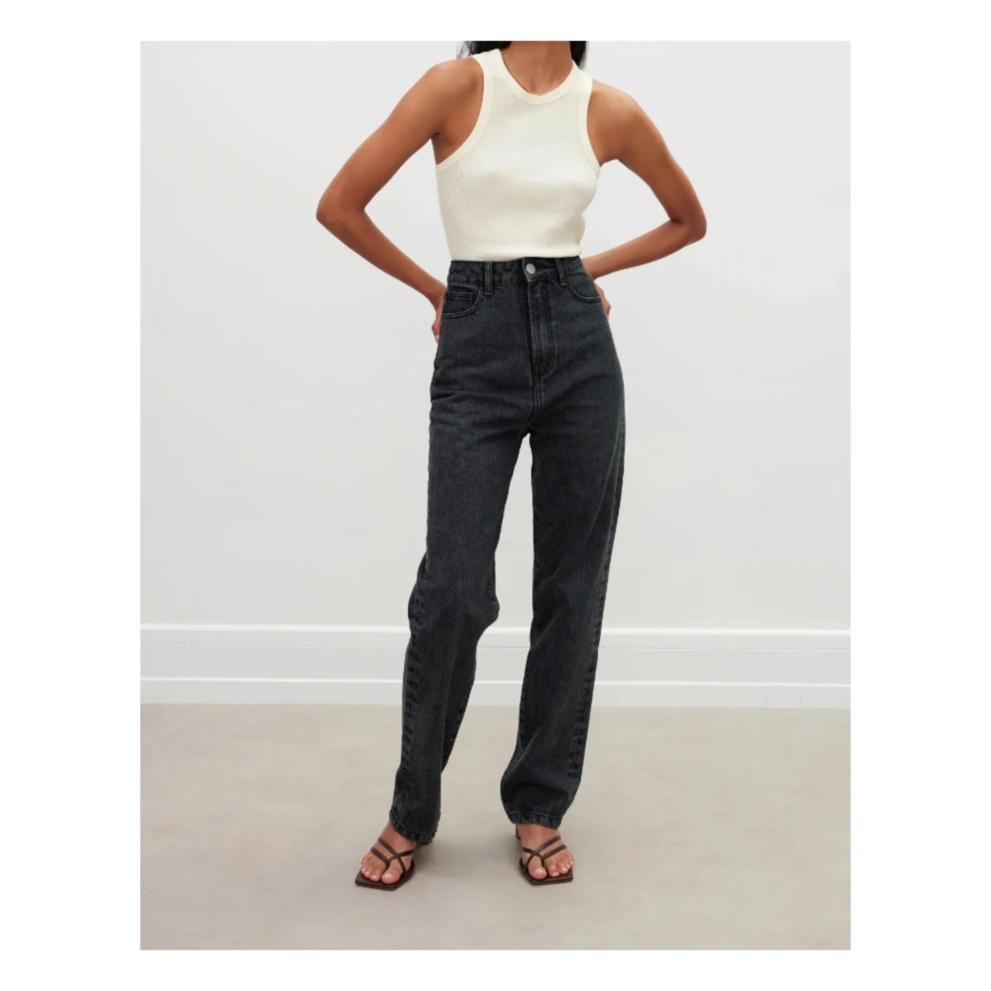 Róhe Women's Black Lucca Jeans