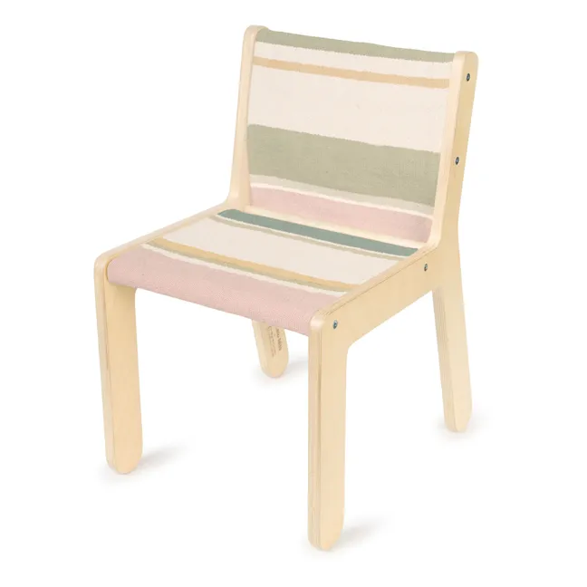 Stuhl Sillita aus abziehbarem Birkenholz