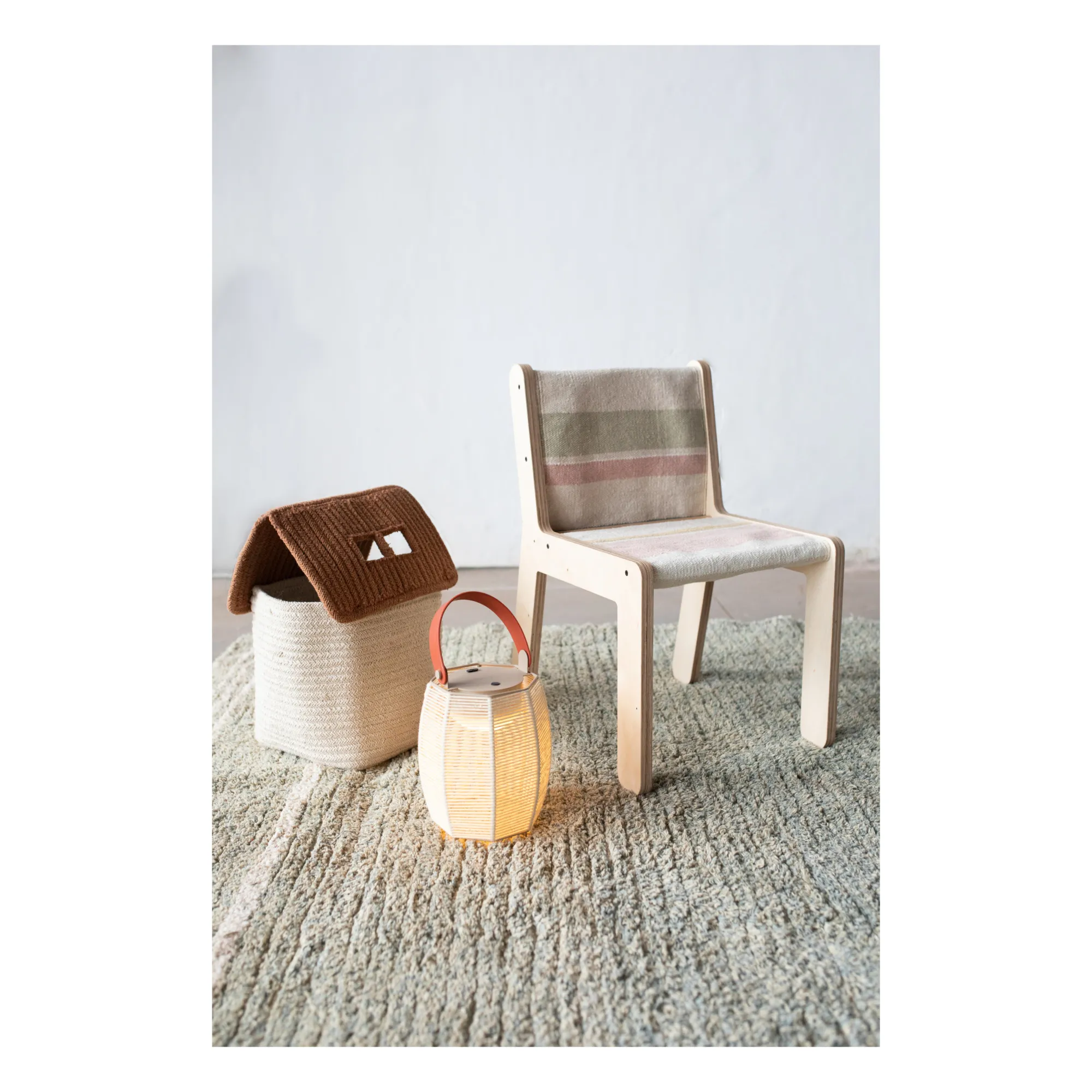 Chaise Sillita en bouleau déhoussable- Image produit n°1