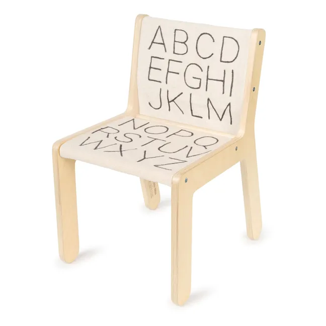 Removable Birch Chair Sillita | Ecru