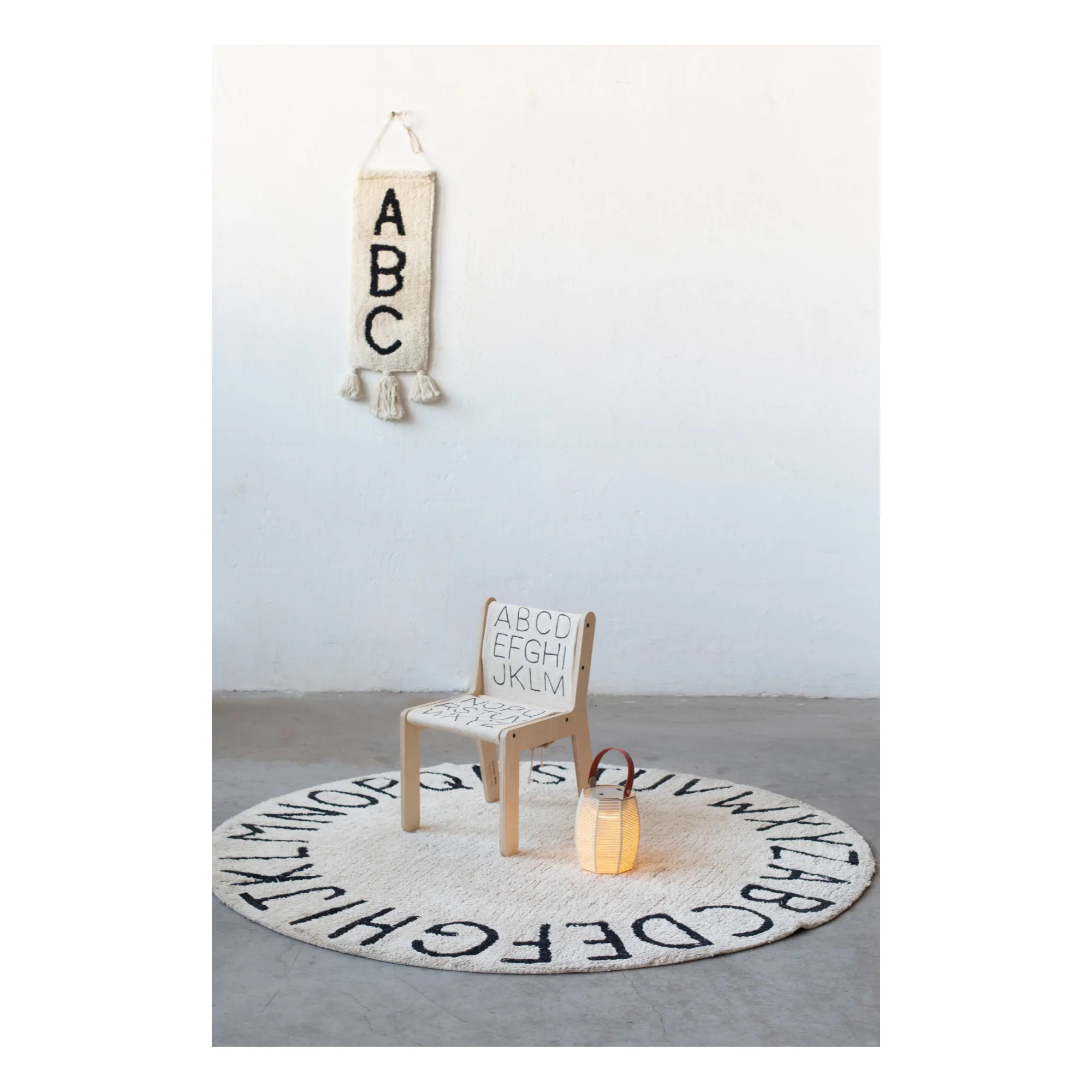 Chaise Sillita en bouleau déhoussable | Ecru- Image produit n°1