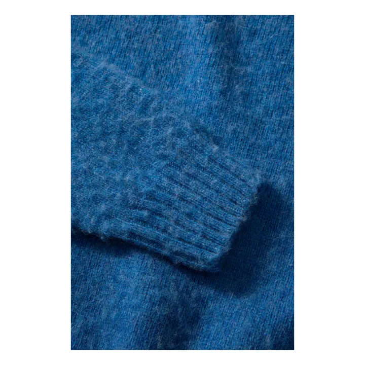 Maglione Shetland | Blu- Immagine del prodotto n°7