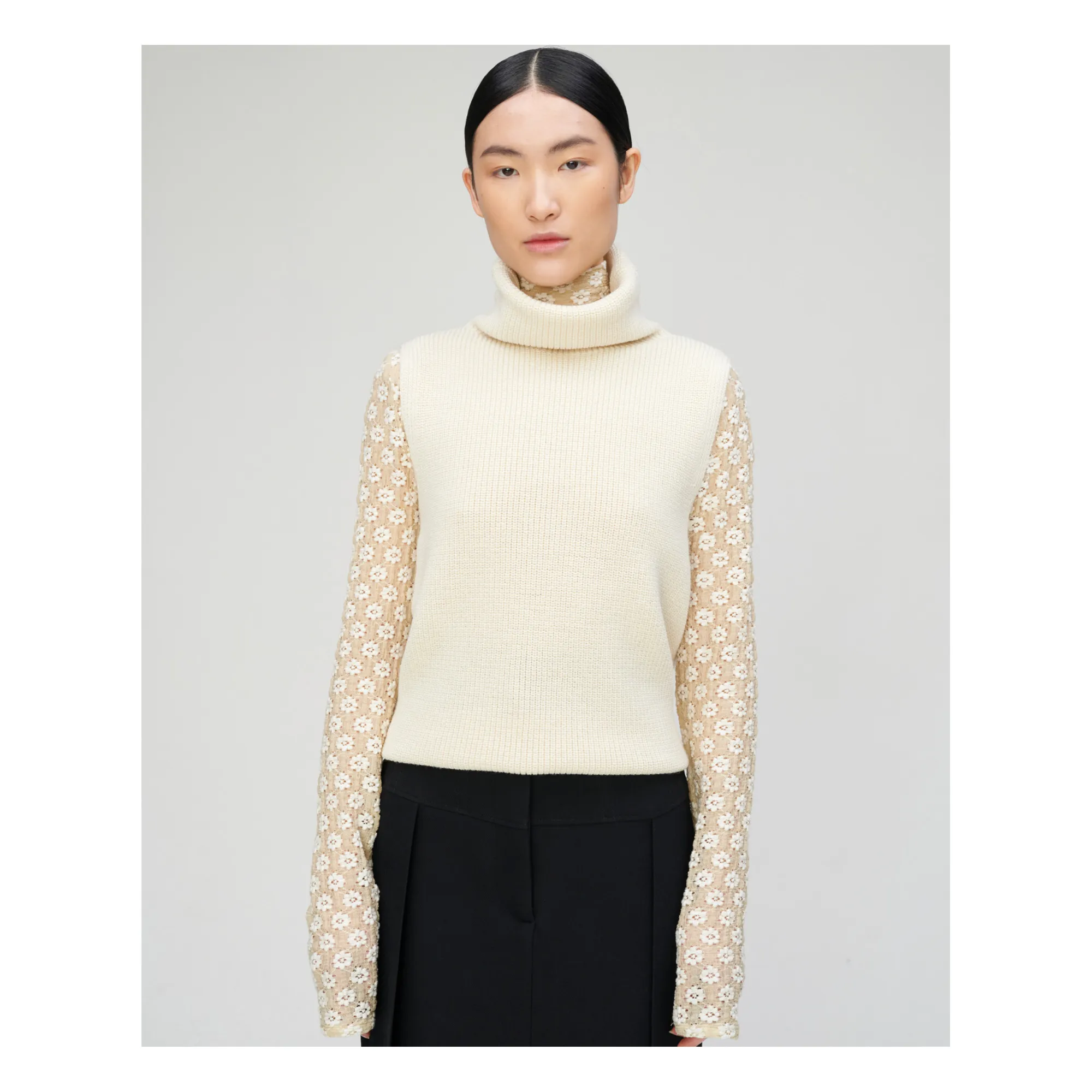 Róhe Women's Off White Raky Woollen Jumper