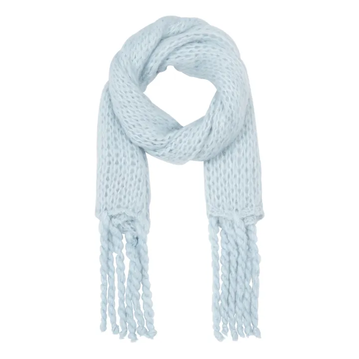 Echarpe Mohair | Bleu- Image produit n°1