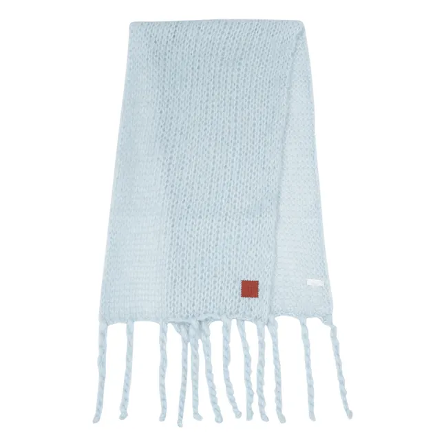 Echarpe Mohair | Bleu