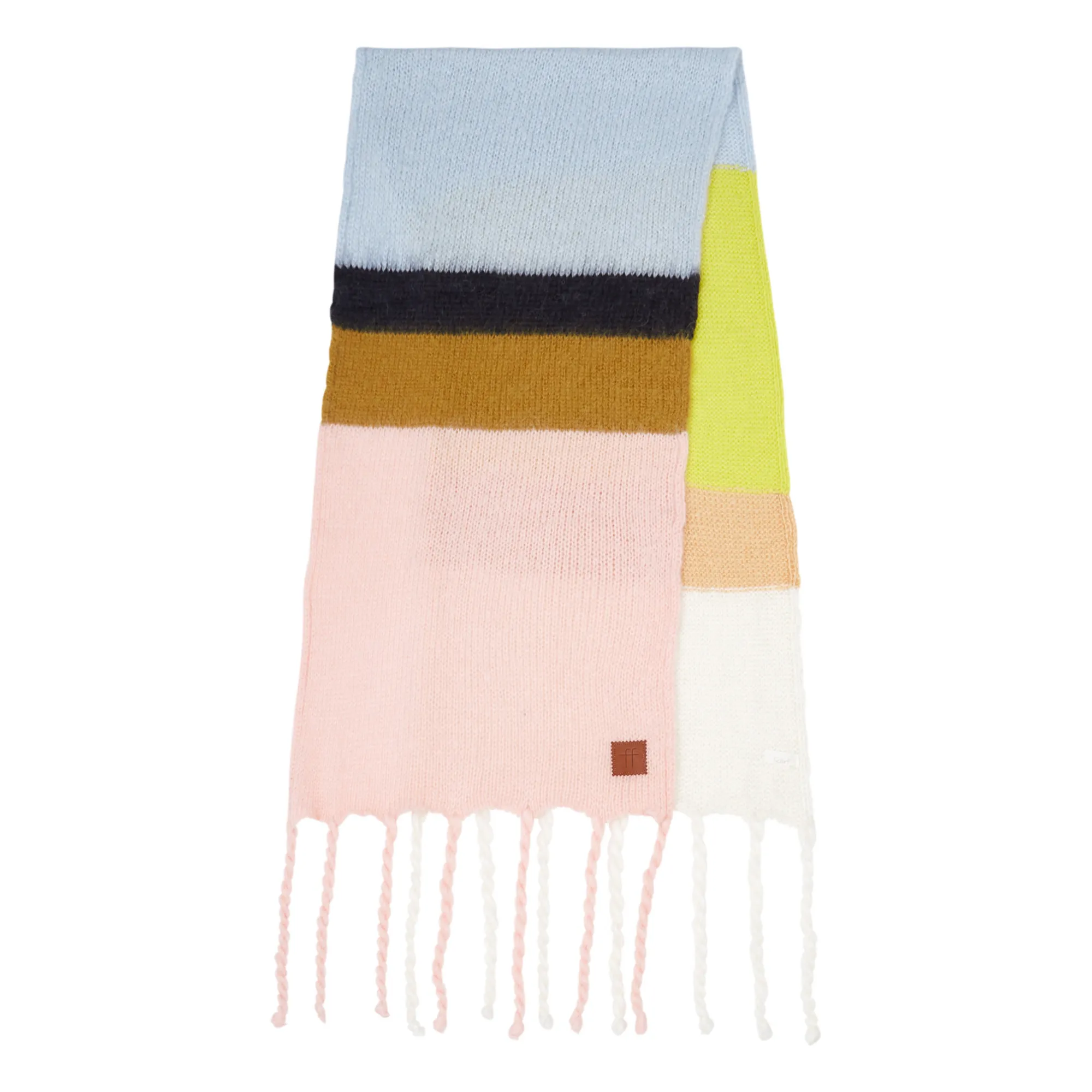 Forte Forte Pink Mohair 'Diamante' Scarf