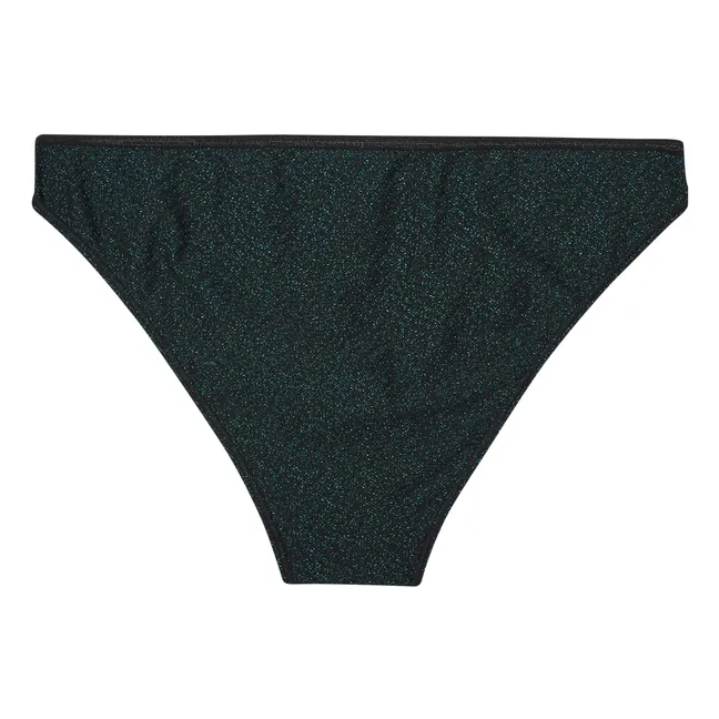 Costume da bagno Georgia Shiny Brief | Nero