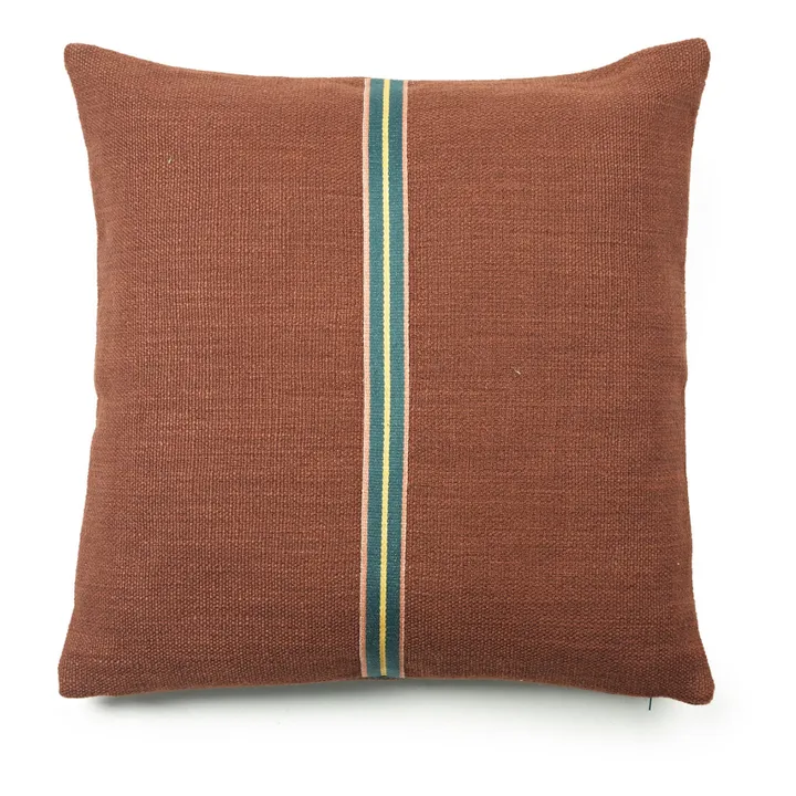 Housse de coussin Jasper | Terracotta- Image produit n°0