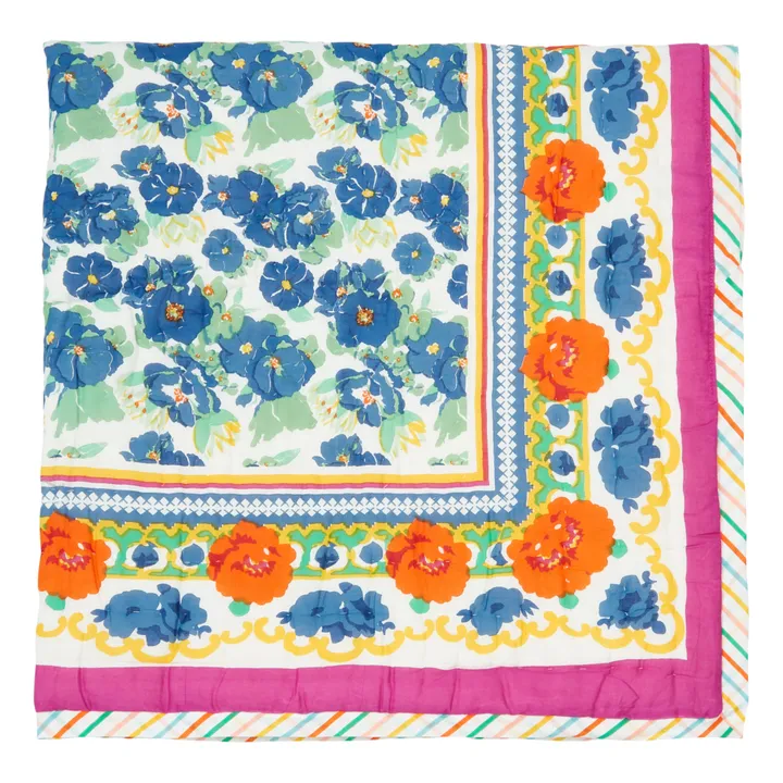 Funda de edredón reversible Blue flowers sarong- Imagen del producto n°0