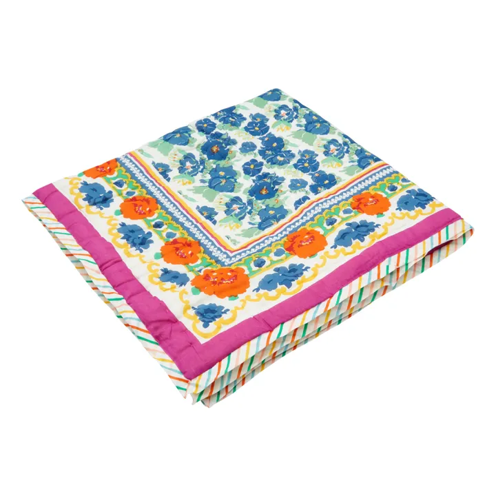 Funda de edredón reversible Blue flowers sarong- Imagen del producto n°2