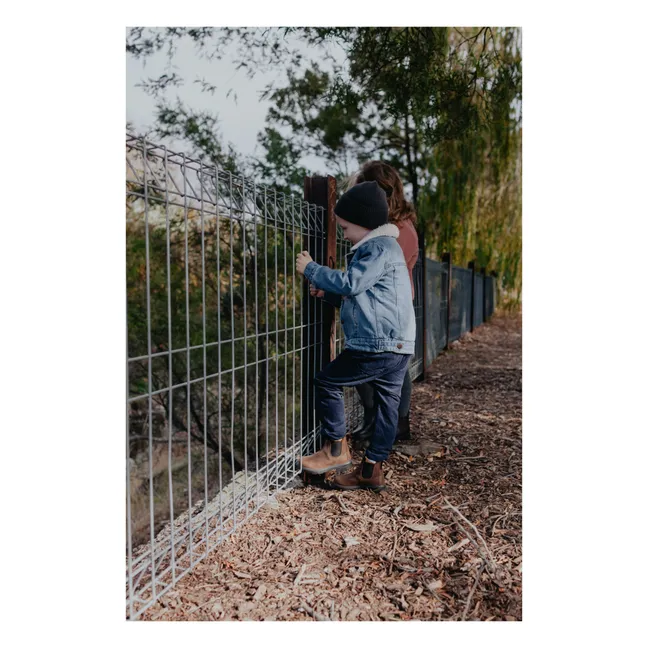 Botas Chelsea de nobuck | Chocolate