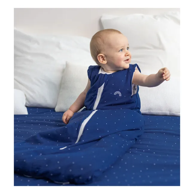 Multi-Season Reversible Baby Sleeping Bag | Blue