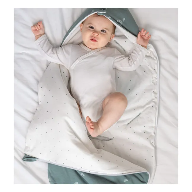 Nido d’angelo multi-stagione reversibile | Verde