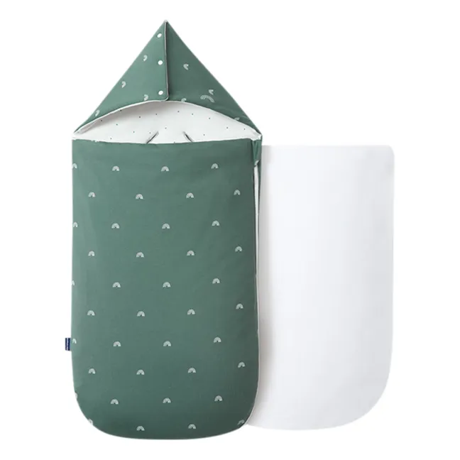 Nido d’angelo multi-stagione reversibile | Verde