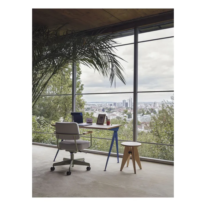 Office Lamp - Jean Prouvé | Electric blue- Product image n°1