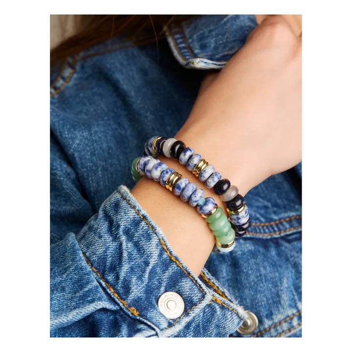 Bracelet Sunrise Ines | Bleu Vert- Image produit n°1