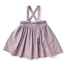 Soor Ploom - Enola Corduroy Suspender Dress - Mauve | Smallable