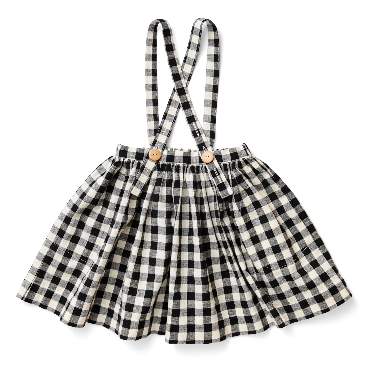 Soor Ploom Mavis Skirt Mini Check Mavis Skirt in Needlepoint