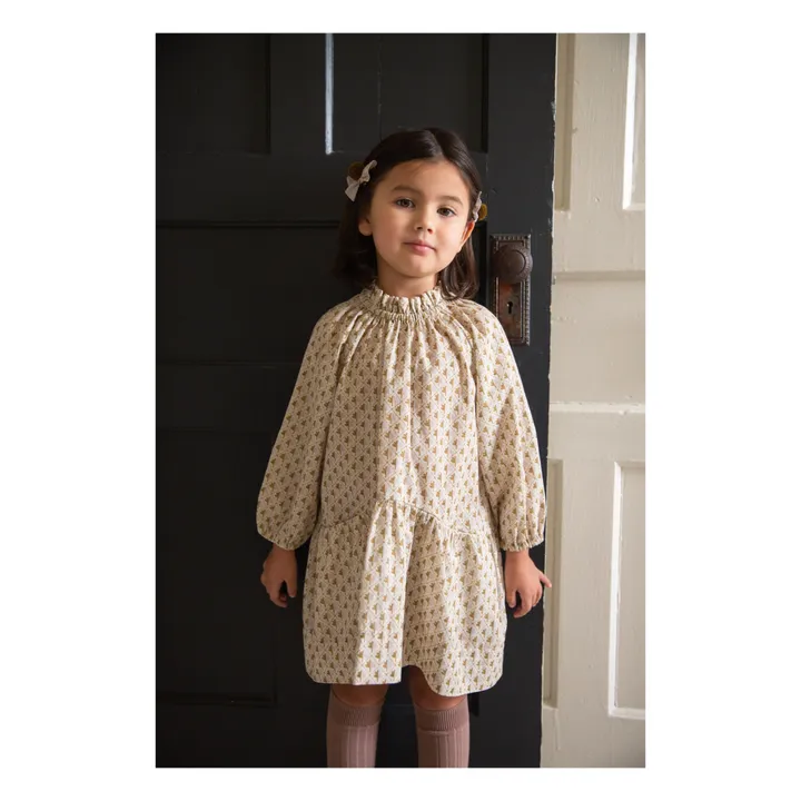 Kleid aus Bio-Baumwolle Edith | Seidenfarben- Produktbild Nr. 4