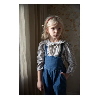ボトムス・スパッツ soor ploom Imogen overall 6y imogen-organic-cotton-denim-