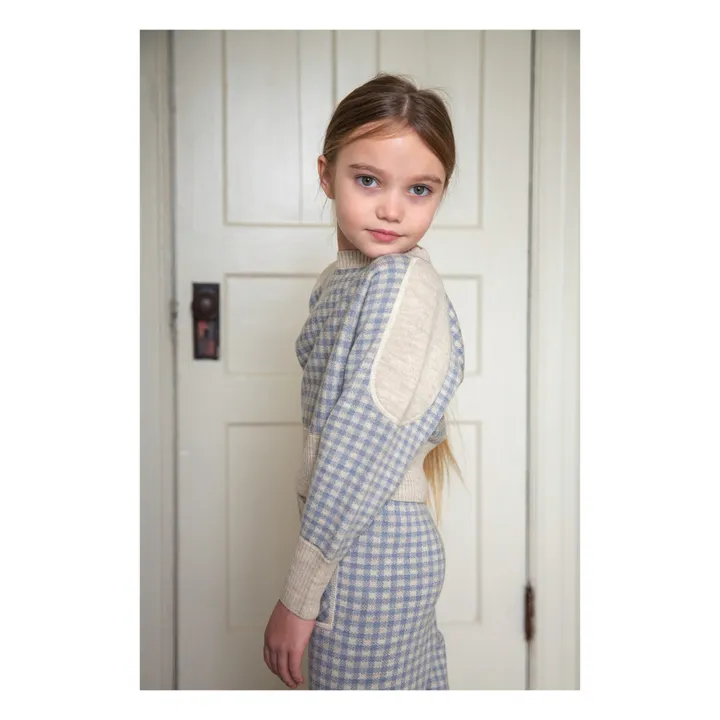 Soor Ploom - Piper Merino Wool Jumper - Light blue | Smallable 