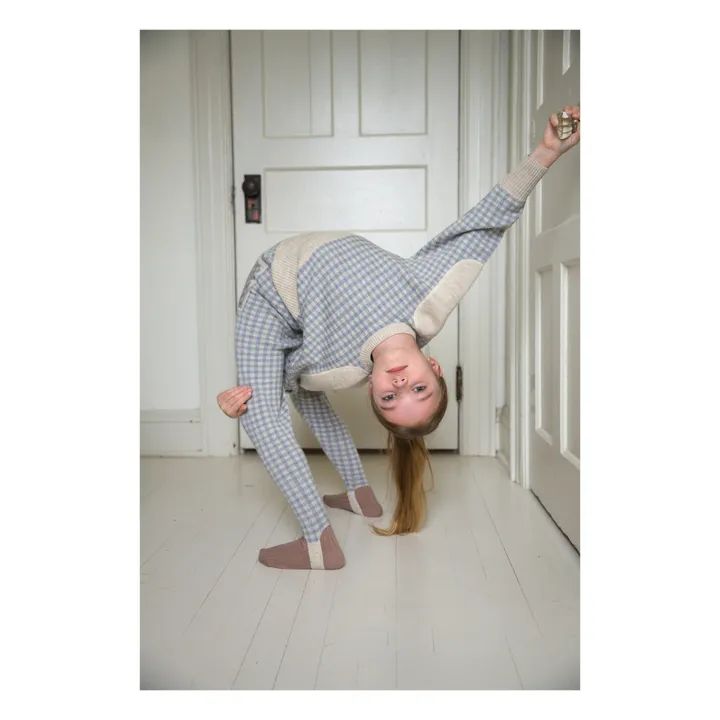 Soor Ploom - Piper Merino Wool Jumper - Light blue | Smallable 