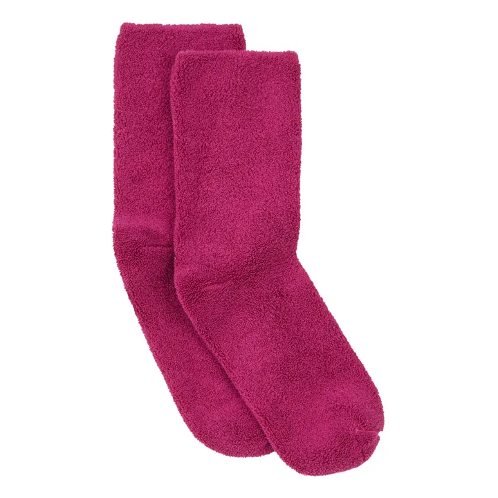 Buckle Overankle Socks | Pink- Product image n°0