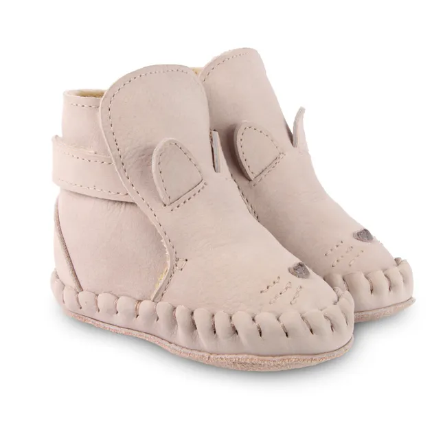 Chaussons Fourrés Chat Kapi | Rose