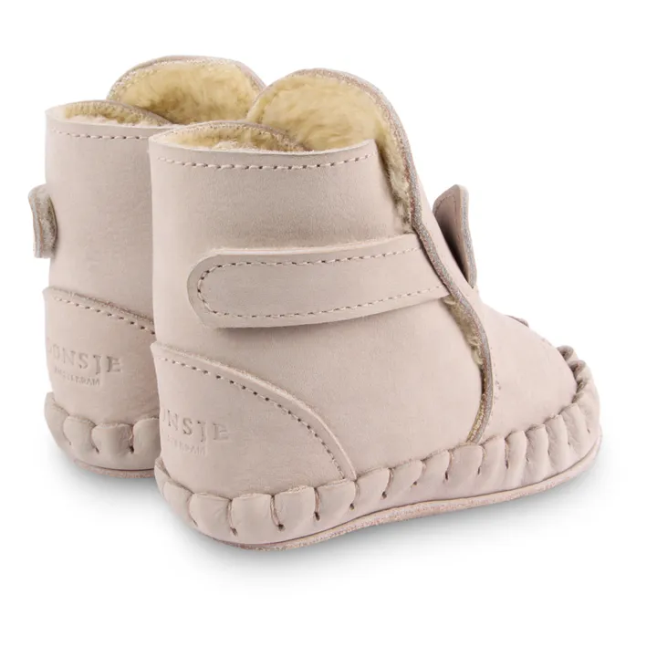 Chaussons Fourrés Chat Kapi | Rose- Image produit n°6