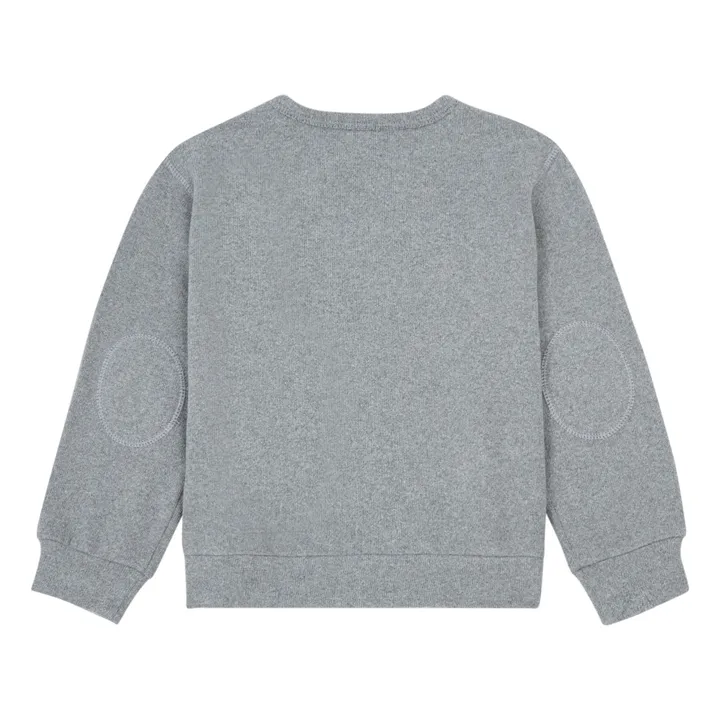 Pullover Ellenbogen | Grau Meliert- Produktbild Nr. 2
