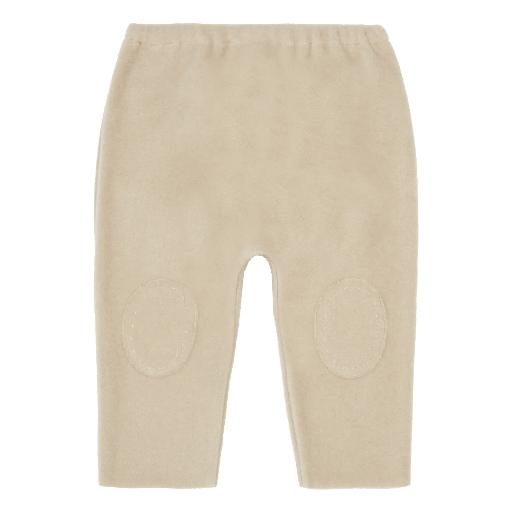 Zhoe & Tobiah Beige Polar Fleece Harem Pants