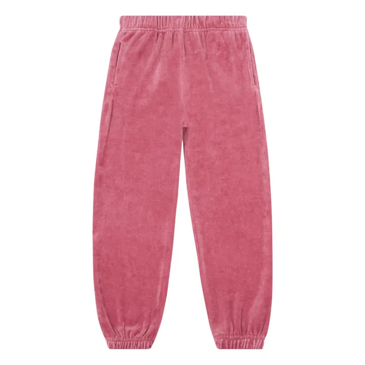 Brink Velour Joggers | Pink- Product image n°0
