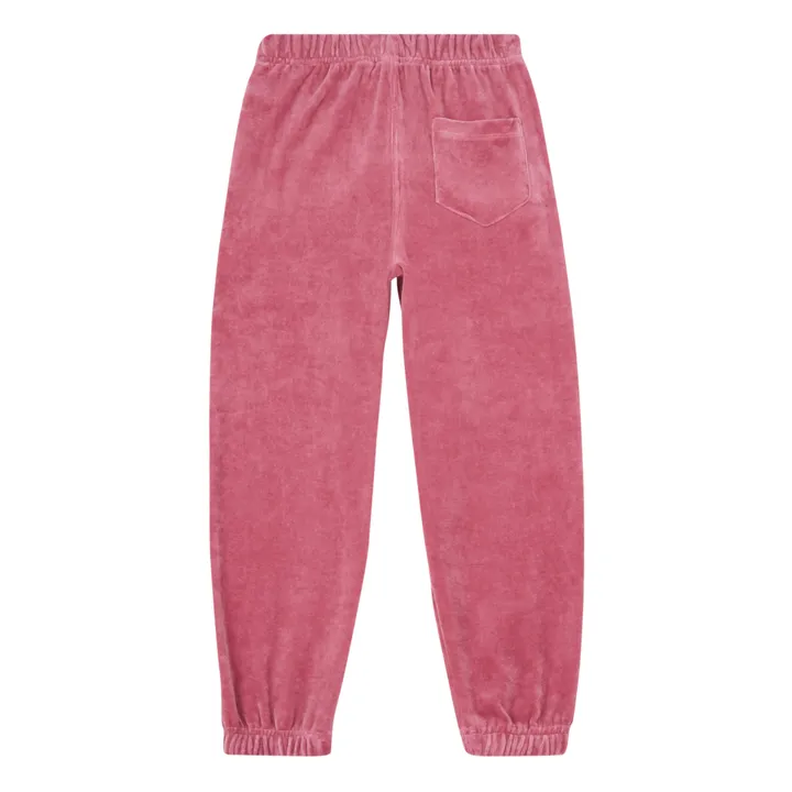 Brink Velour Joggers | Pink- Product image n°1