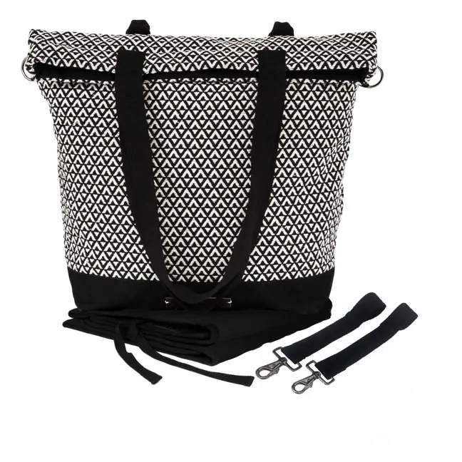 Sac à langer multi-positions | Noir