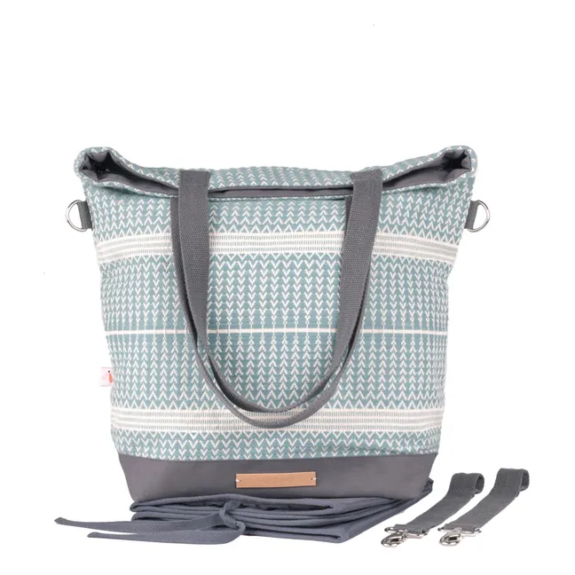 Multi-Position Changing Bag | Mint Green