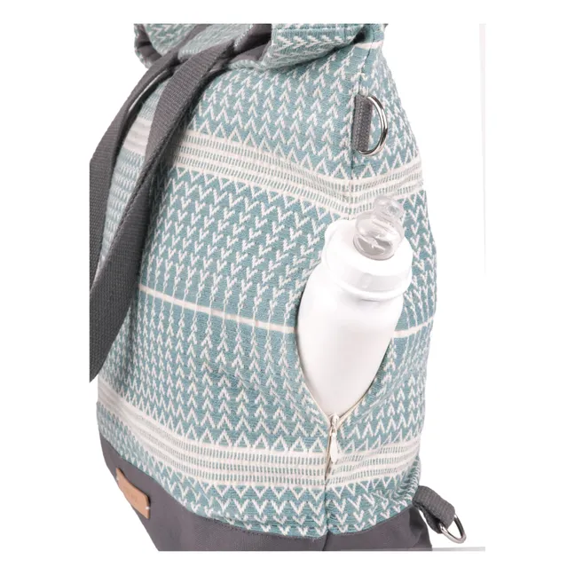 Sac à langer multi-positions | Vert Menthe