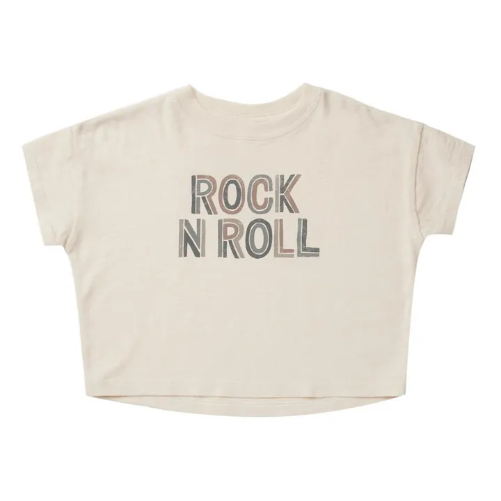 T-shirt Rock 'N' Roll | Ecru- Image produit n°0