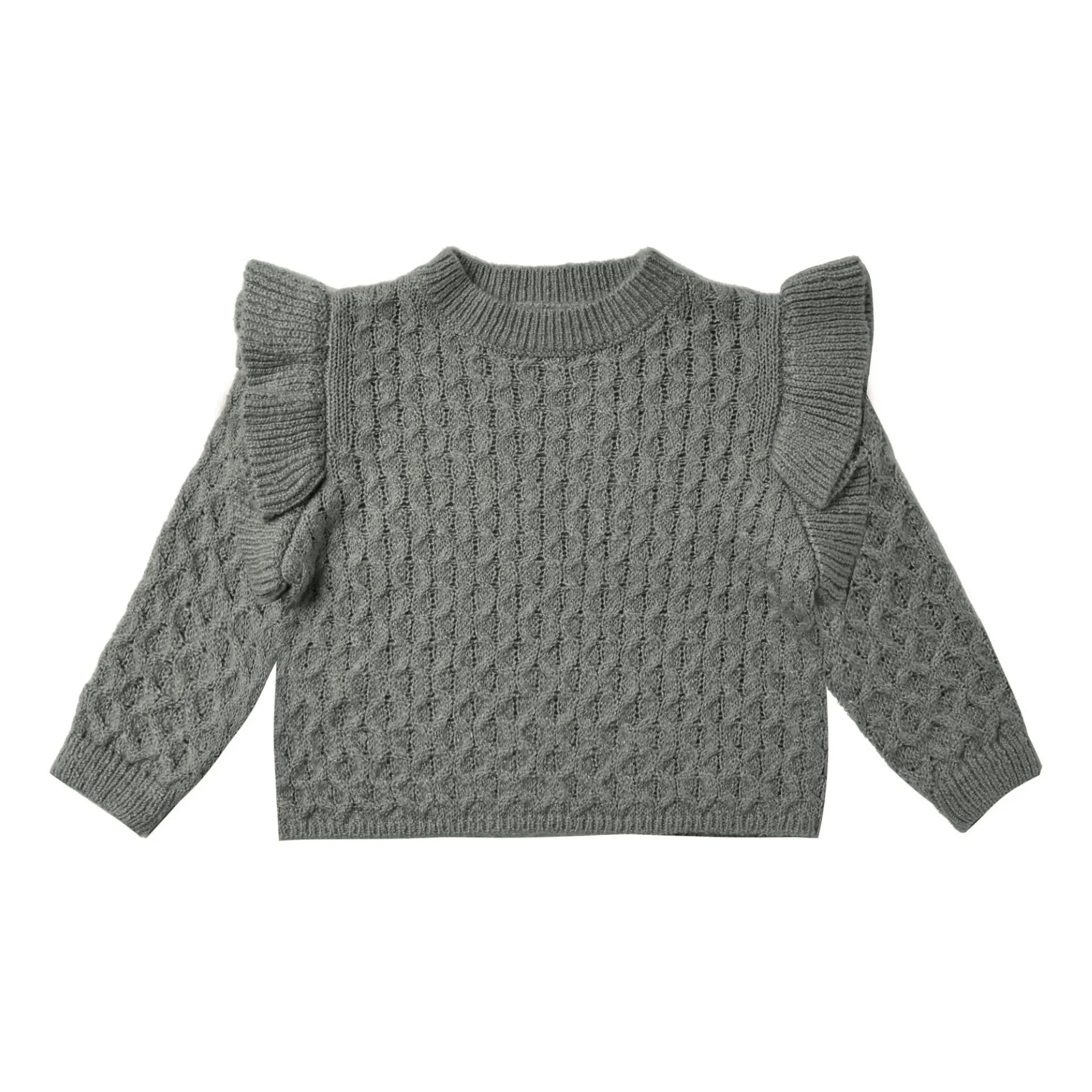 Rylee + Cru Grey La Reina Jumper