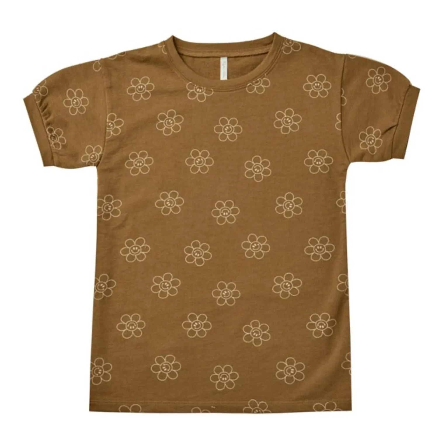 Rylee + Cru Camel Smiley Daisy Dress