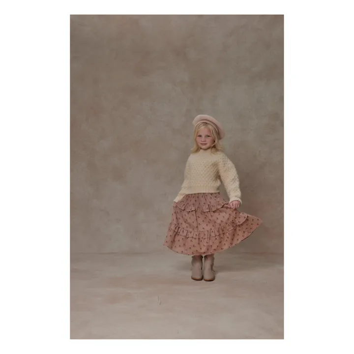 Frill Midi Skirt | Pink- Product image n°1
