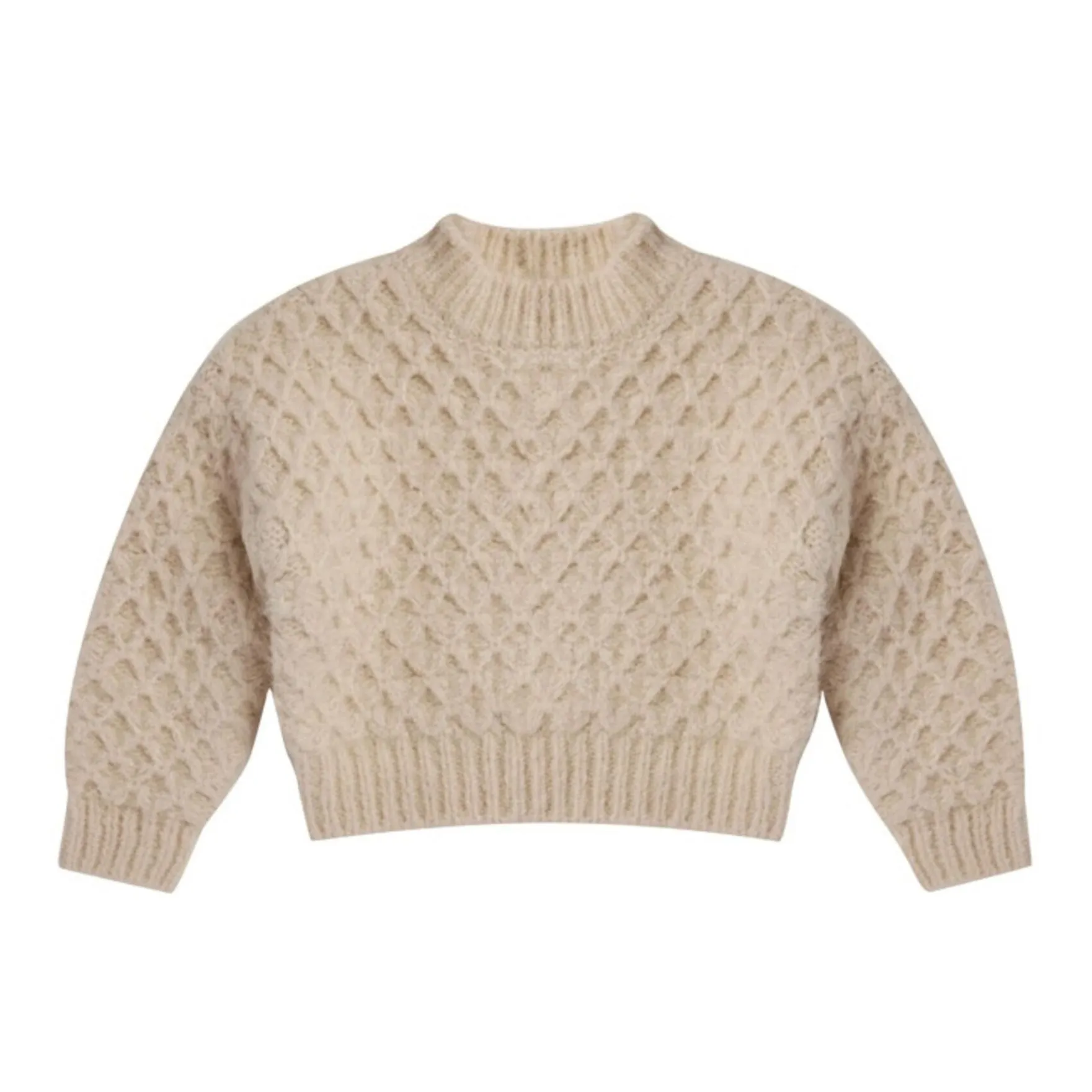 Rylee + Cru Cream Carolina Jumper